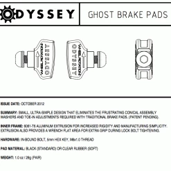 PATINS DE FREIN ODYSSEY GHOST PADS (LA PAIRE) -Promos ÉQUIPEMENTS VELO Boutique capture d ecran 2013 06 19 a 16 30 32
