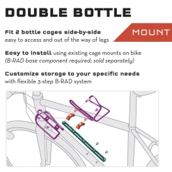 WOLFTOOTH ADAPTATEUR DOUBLE BOUTEILLE WOLF TOOTH B-RAD -Promos ÉQUIPEMENTS VELO Boutique capture d ecran 2020 07 16 a 17 02 17