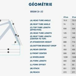 VELO GRAVEL FELT BROAM 60 DUGG EGG 2023 -Promos ÉQUIPEMENTS VELO Boutique geo