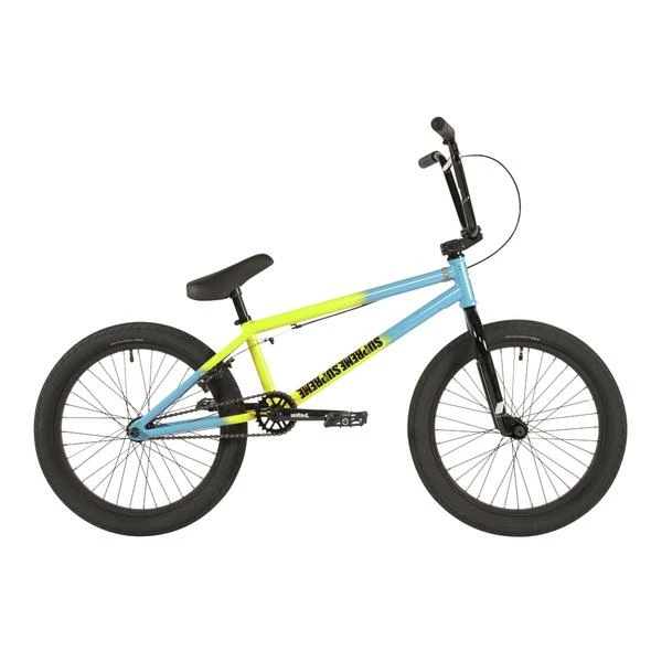 BMX UNITED SUPREME YELLOW TURQUOISE FADE 20.75'' 1 BMX UNITED SUPREME YELLOW TURQUOISE FADE 20.75''